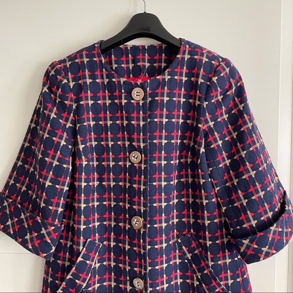 Trina Trunk Mod Swing Jacket / Car Coat - Picture 3 of 5